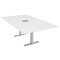 Skutchi Designs 47.25 in W, 71.5 in L, 29 in H, Engineered Wood Top, White HAR-REC-48x72-T-ELEC-XD09 - alternate 1